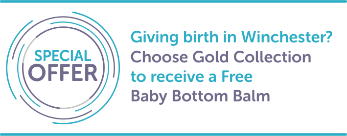 Free Baby Bottom Balm offer for clients giving birth in Winchester